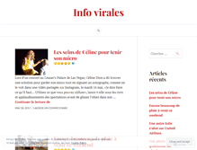 Tablet Screenshot of infovirales.com